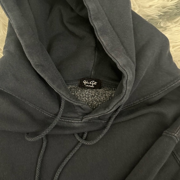 JOHN GALT / BRANDY MELVILLE - ONE SIZE Pullover Hoodie - NAVY - Picture 3 of 3